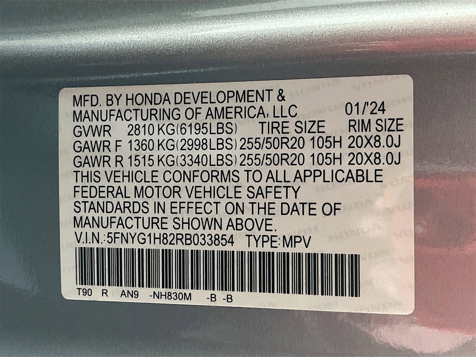 Used 2024 Honda Pilot Elite image 36