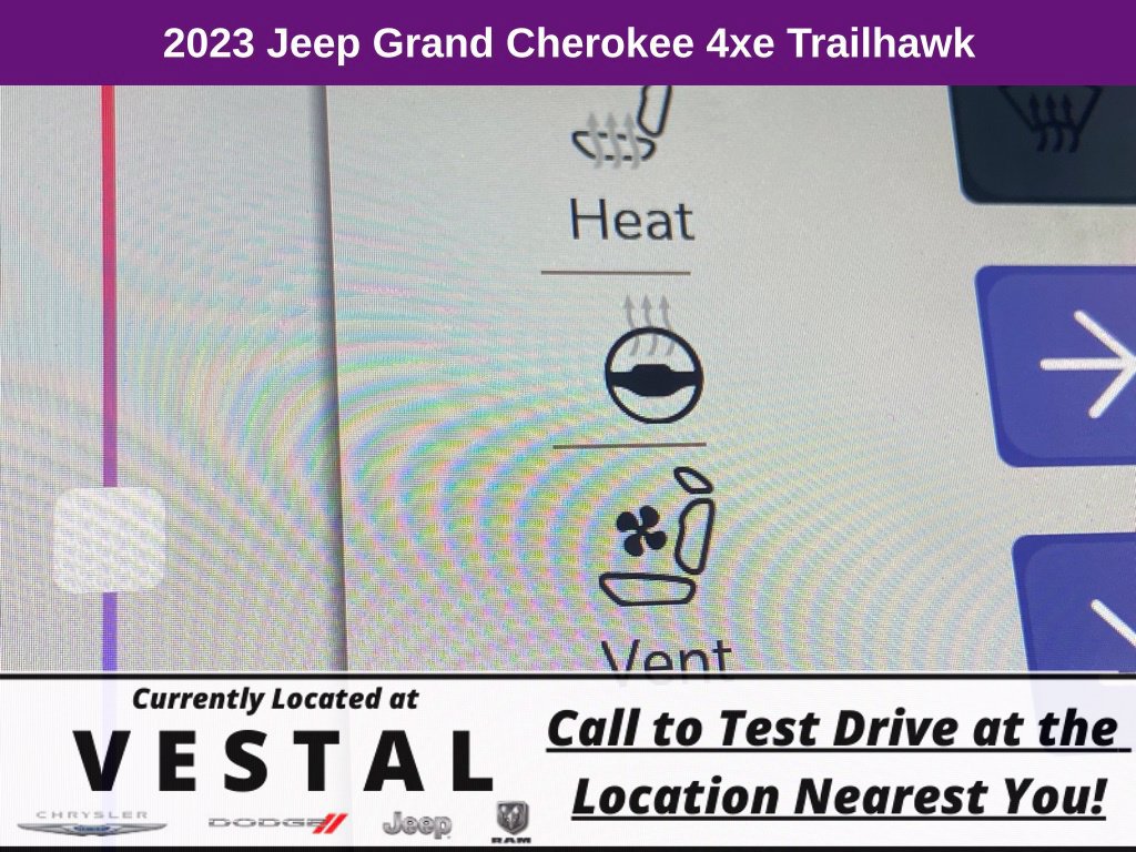 New 2023 Jeep Grand Cherokee Trailhawk w/ Advanced Protech Group II AWD/4WD image 27