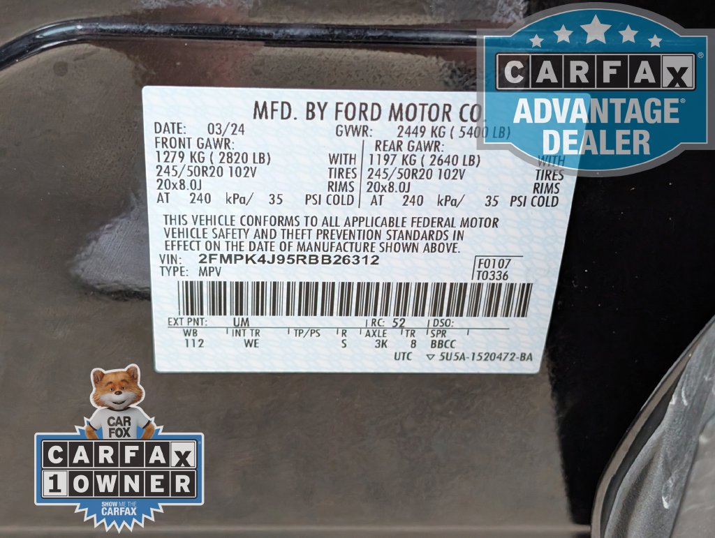 Used 2024 Ford Edge ST-Line AWD/4WD image 36