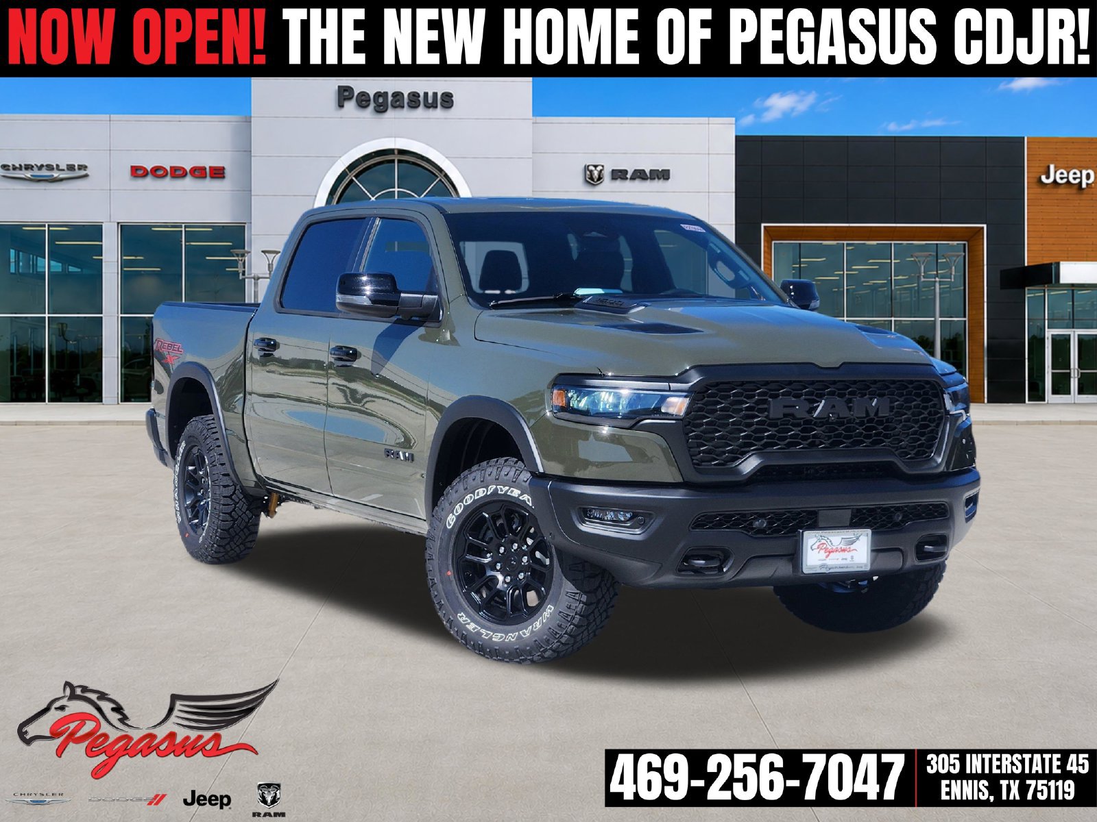 New 2027 RAM 1500 Rebel w/ Rebel Level 2 Equipment Group
