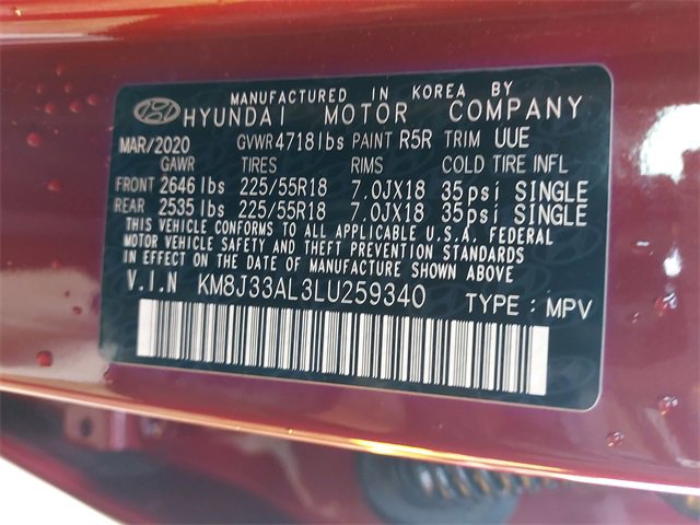 Used 2020 Hyundai Tucson Limited image 32