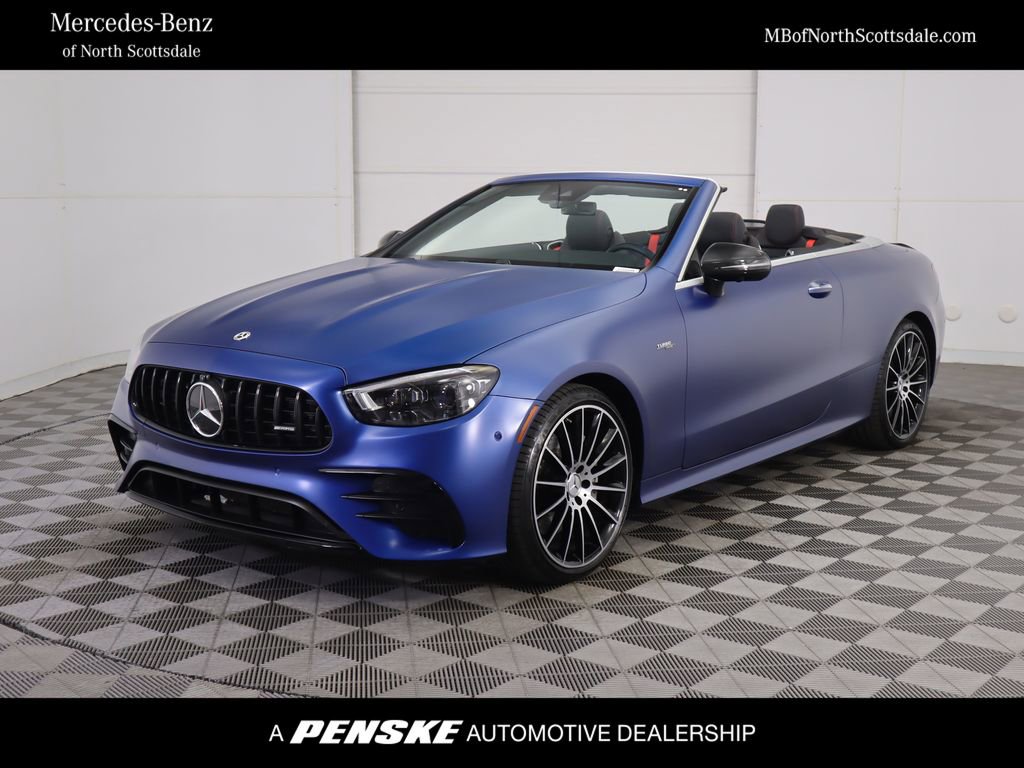 Certified 2022 Mercedes-Benz E 53 AMG 4MATIC Cabriolet