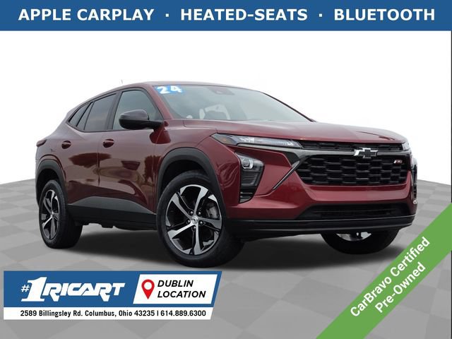 Used 2024 Chevrolet Trax RS w/ Driver Confidence Package FWD video 1