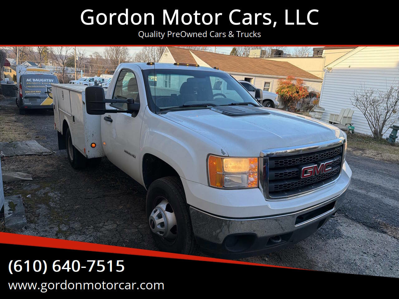 Used 2011 GMC Sierra 3500 W/T w/ Snow Plow Prep Package image 1