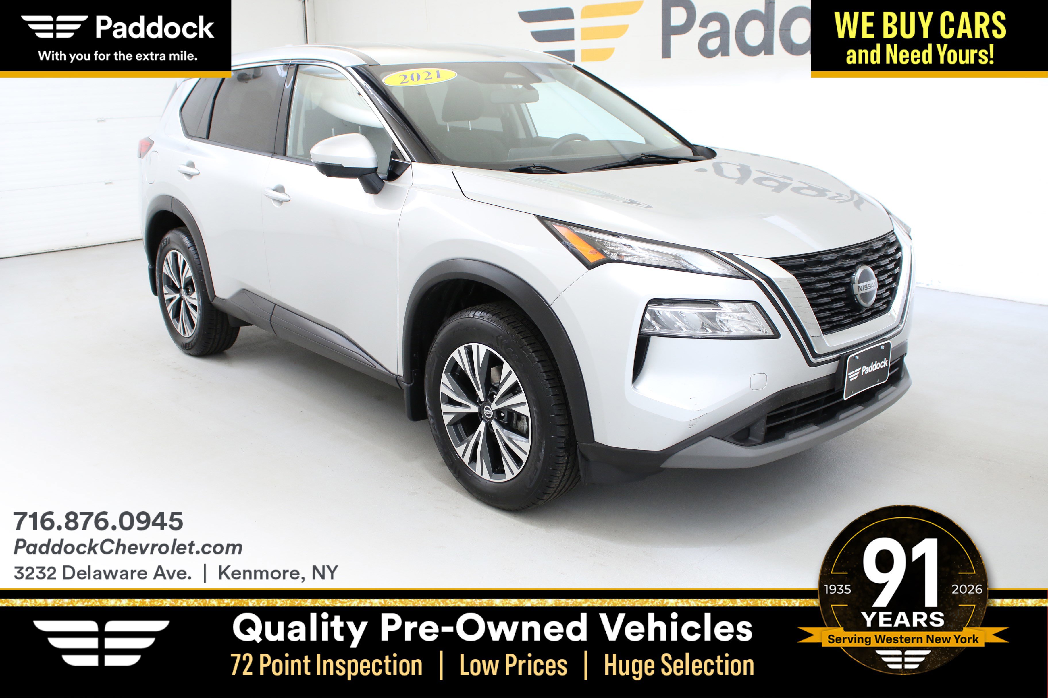 Used 2021 Nissan Rogue SV