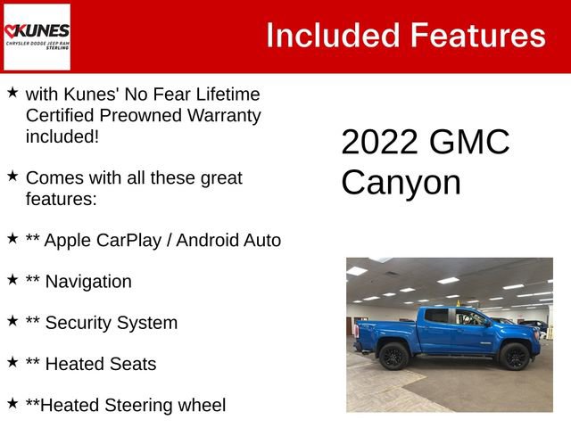 Used 2022 GMC Canyon Elevation image 4