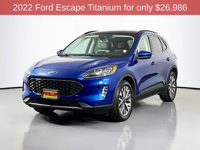 Used 2022 Ford Escape Titanium w/ Class II Trailer Tow Package AWD/4WD image 3