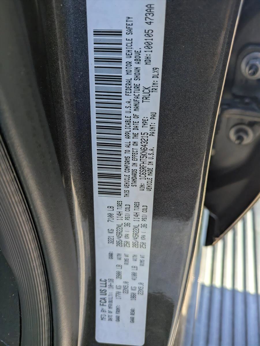 Used 2019 RAM 1500 Limited AWD/4WD image 17
