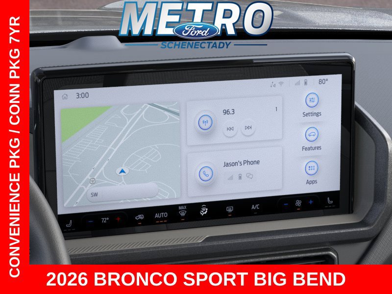 New 2026 Ford Bronco Sport Big Bend w/ Convenience Package AWD/4WD image 14