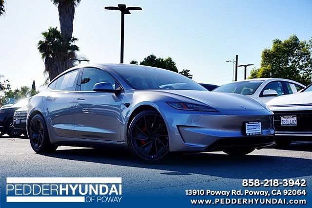 Used 2025 Tesla Model 3 Performance AWD/4WD image 1