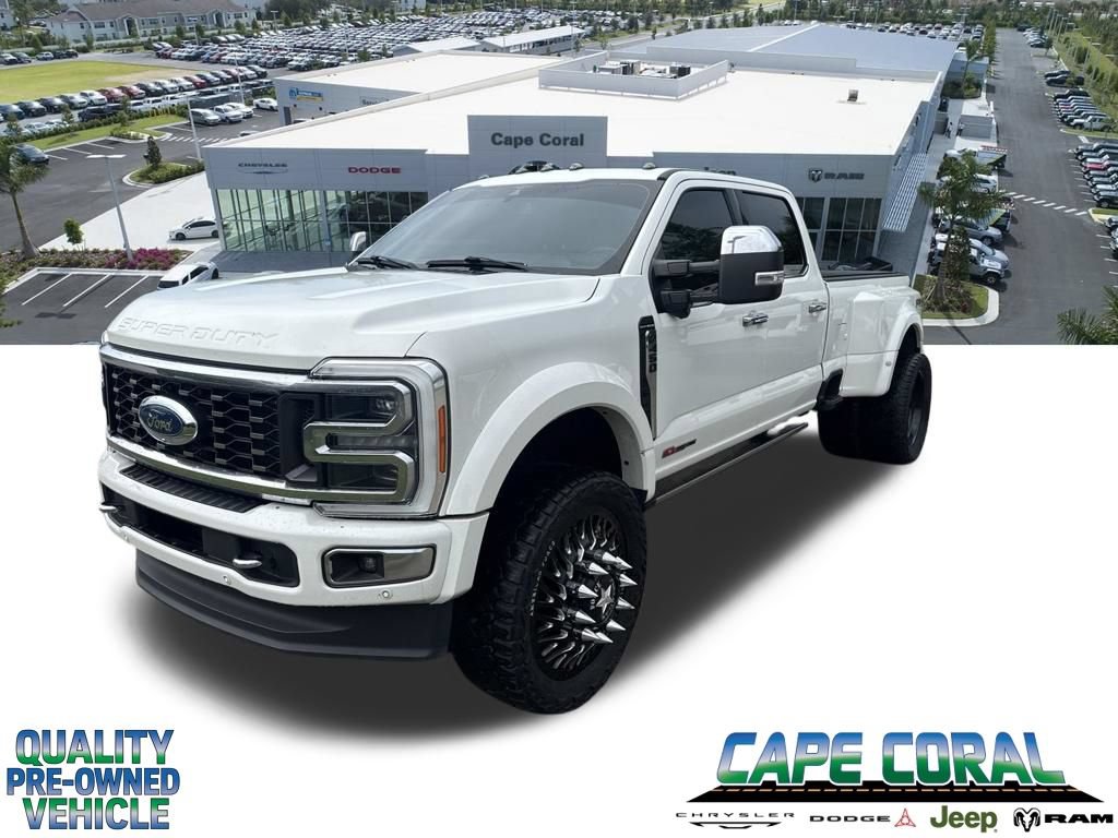 Used 2023 Ford F450 Platinum w/ FX4 Off-Road Package AWD/4WD image 1
