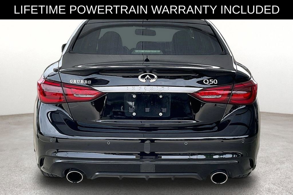 Used 2023 INFINITI Q50 Luxe w/ Cargo Package RWD image 6