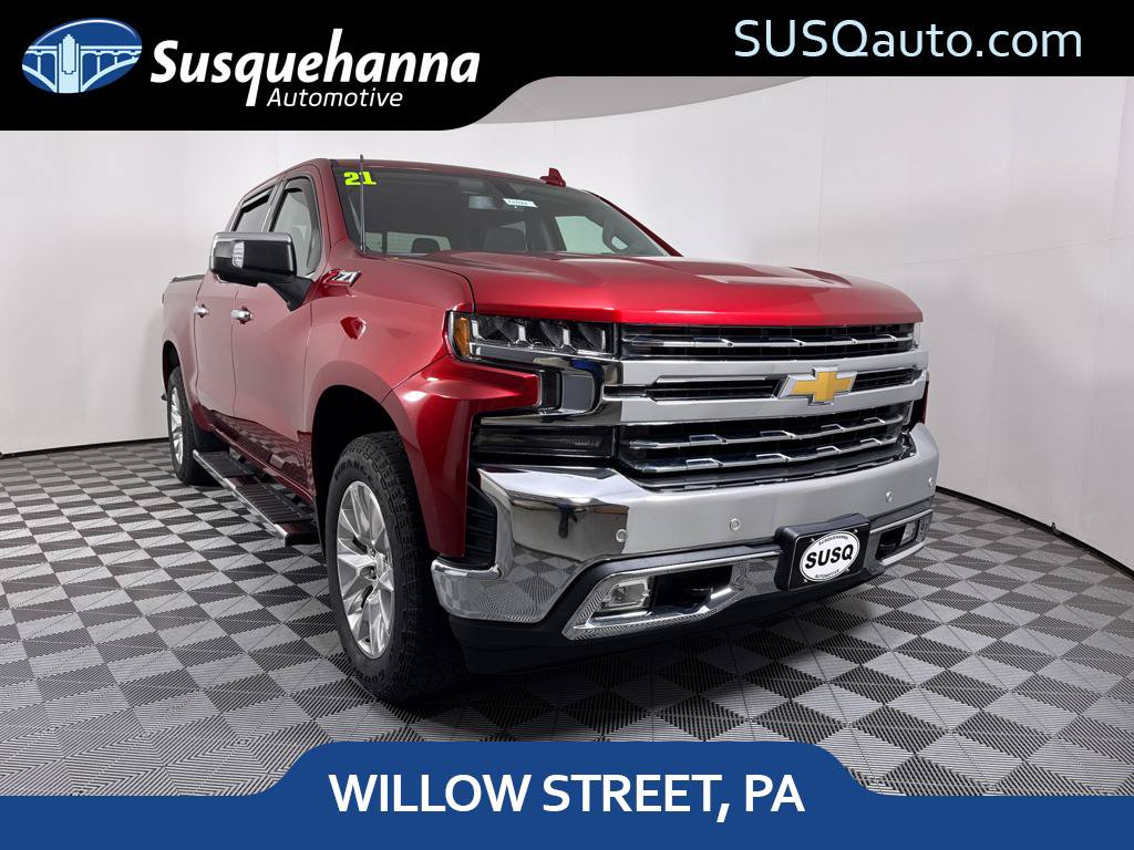 Used 2021 Chevrolet Silverado 1500 LTZ w/ Z71 Off-Road Package AWD/4WD image 1