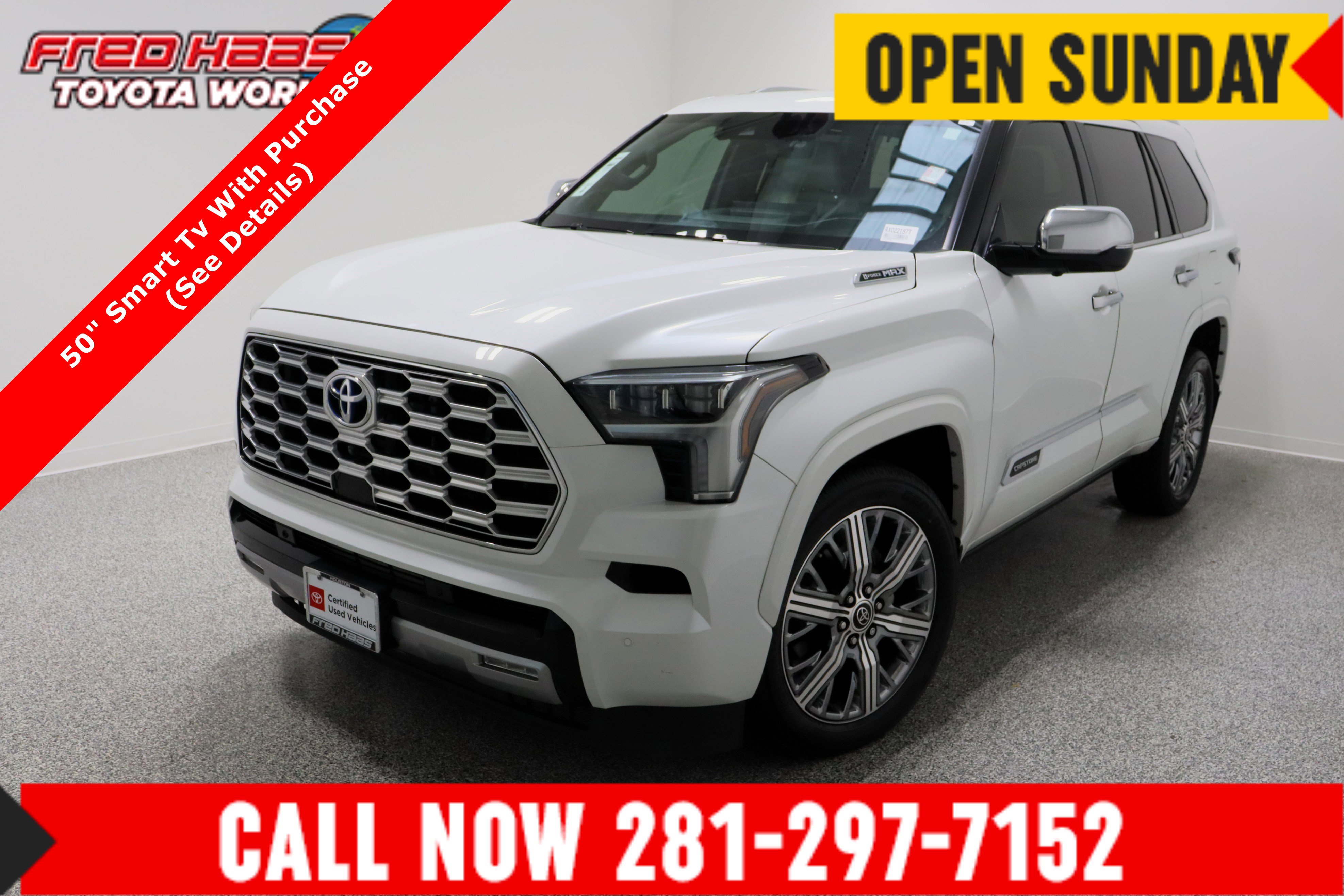 Certified 2024 Toyota Sequoia Capstone