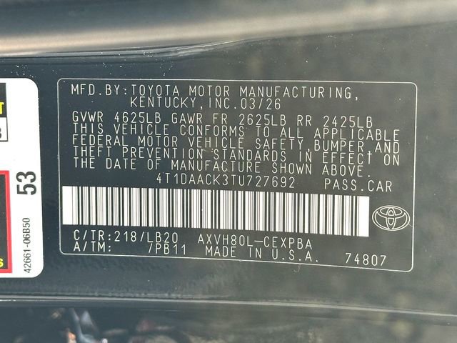 New 2026 Toyota Camry XSE image 24