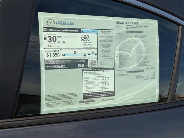 New 2026 MAZDA MAZDA3 s Sport image 19
