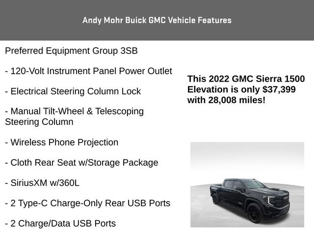 Used 2022 GMC Sierra 1500 Elevation image 12