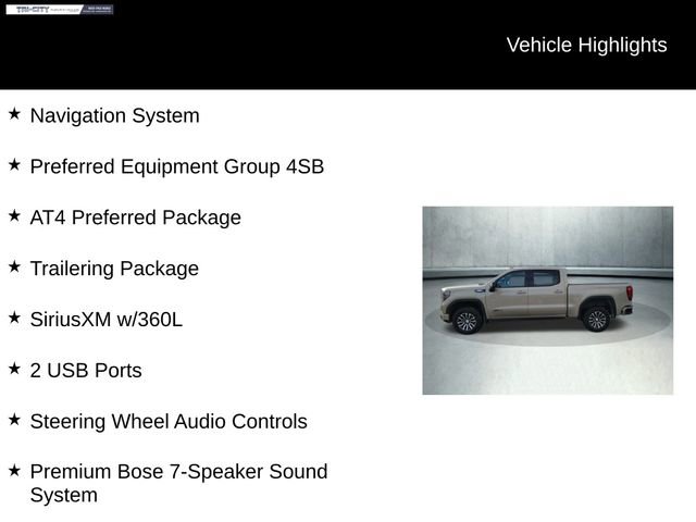 Used 2022 GMC Sierra 1500 AT4 w/ AT4 Preferred Package image 10