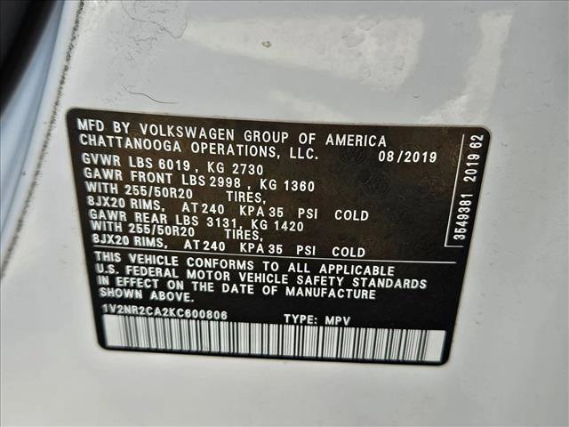 Used 2019 Volkswagen Atlas SEL Premium image 23