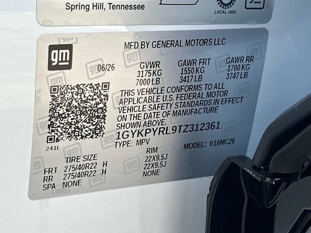 New 2026 Cadillac Lyriq Signature Sport w/ Nappa Leather Package AWD/4WD image 18