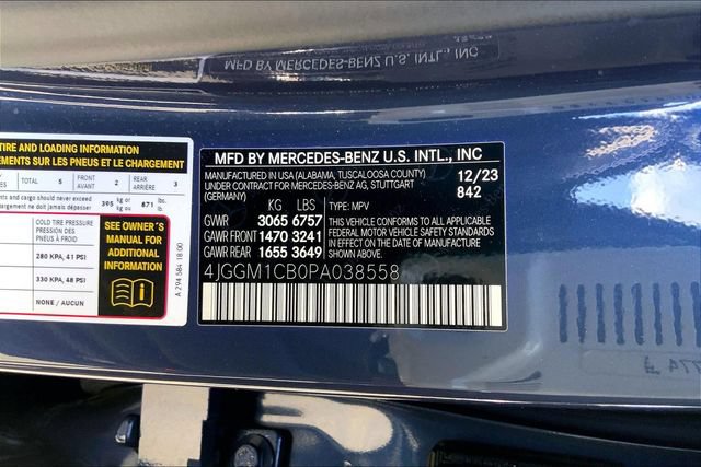 Certified 2023 Mercedes-Benz EQE 350+ 4MATIC SUV image 28