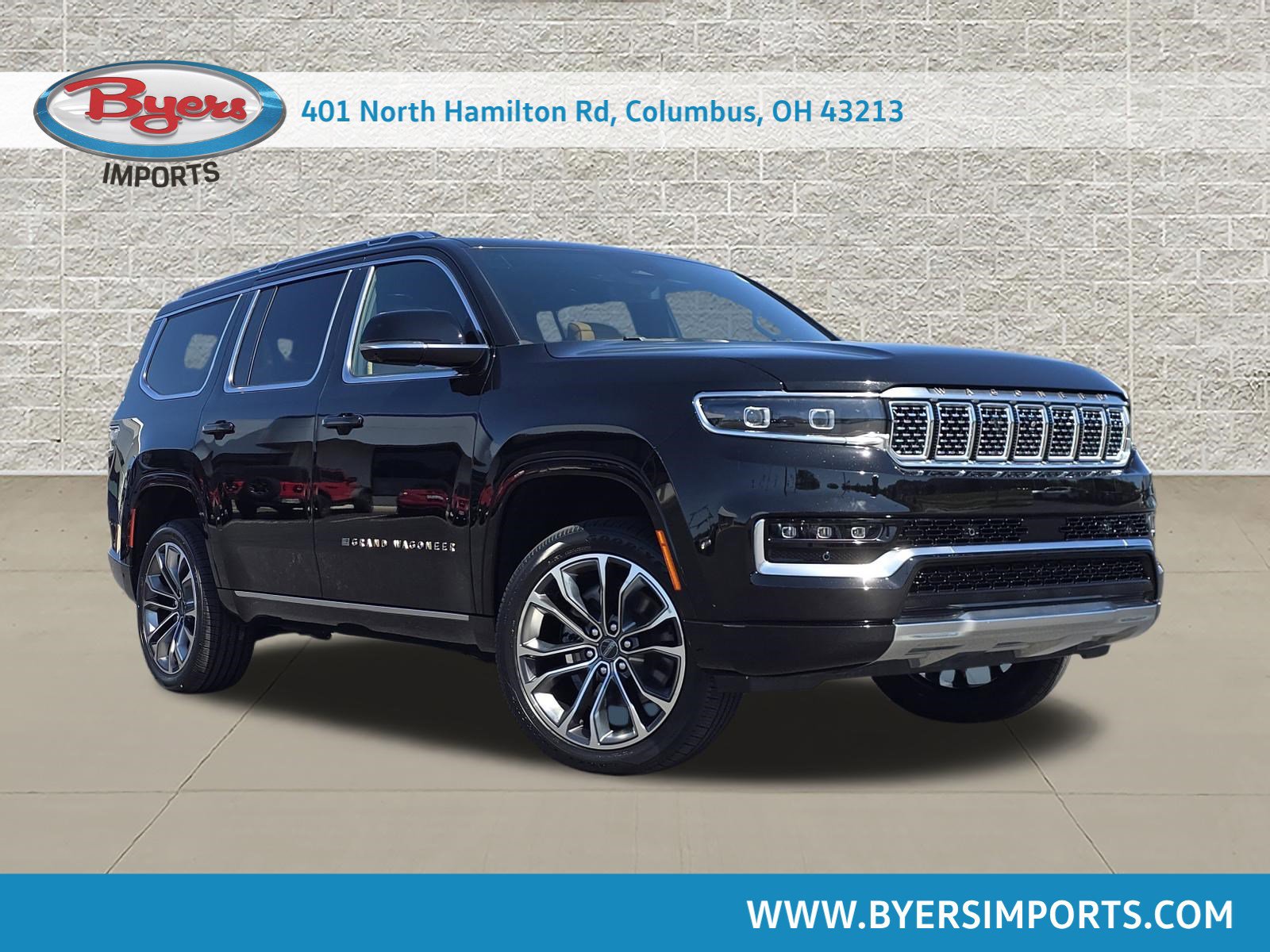 Used 2024 Jeep Grand Wagoneer Series III w/ Rear Seat Video Group 1 AWD/4WD 360° Tour
