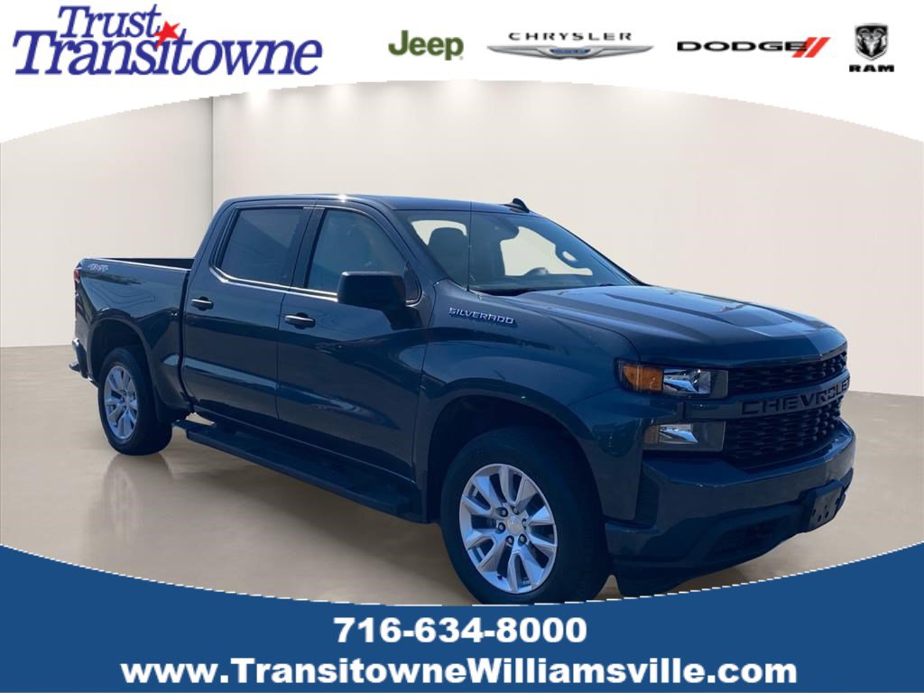 Used 2022 Chevrolet Silverado 1500 Custom AWD/4WD image 1