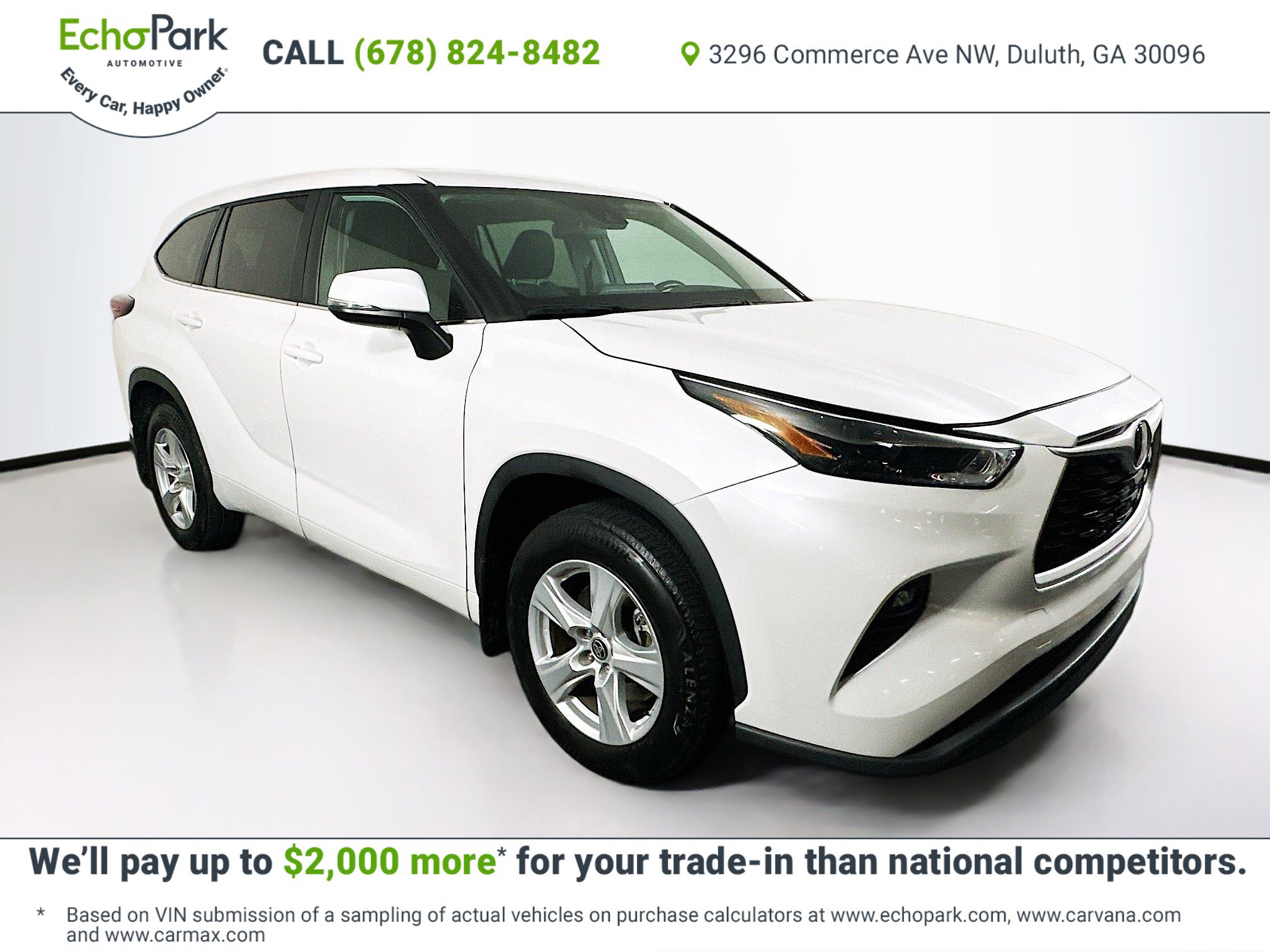 Used 2024 Toyota Highlander LE image 1