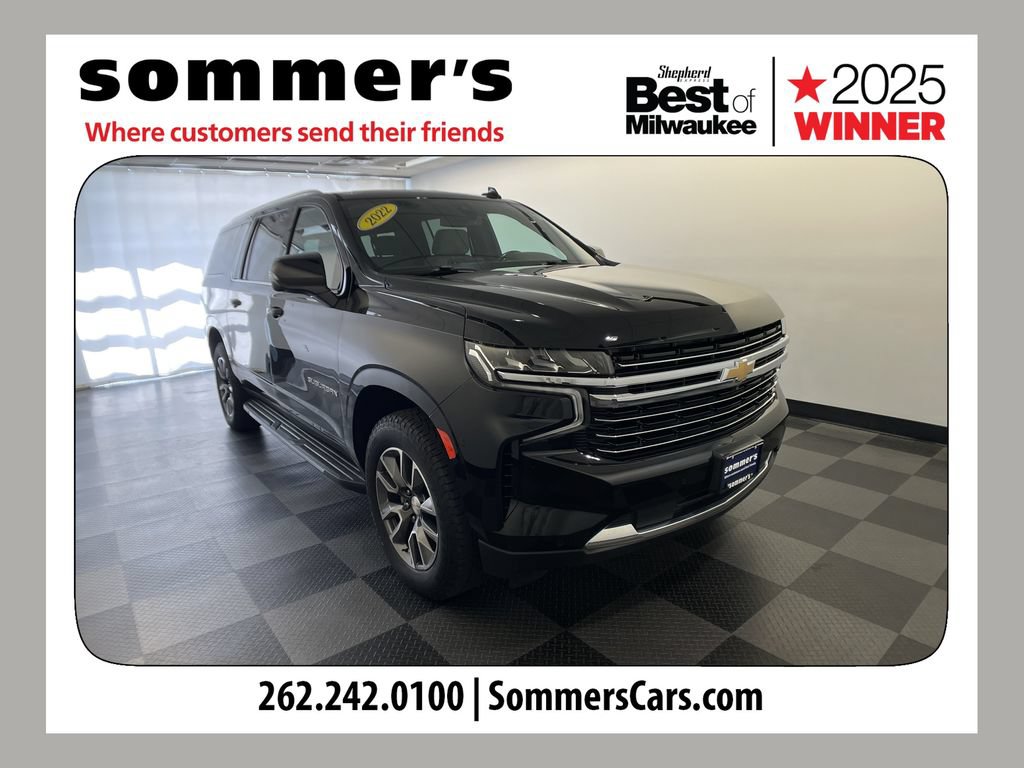 Used 2022 Chevrolet Suburban LT w/ LT Signature Plus Package AWD/4WD 360° Tour