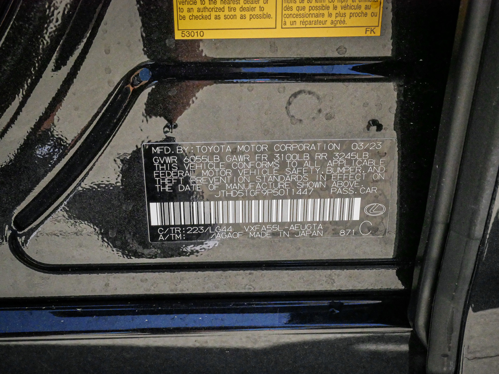 Used 2023 Lexus LS 500 AWD w/ Interior Upgrade Package image 35