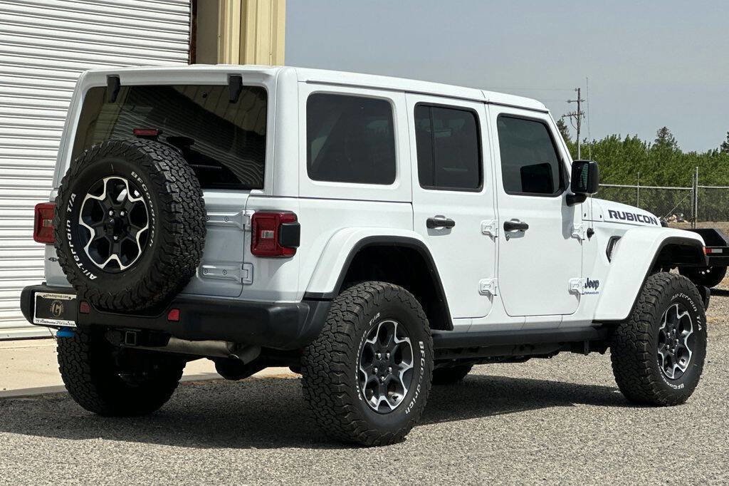 Used 2023 Jeep Wrangler Unlimited Rubicon 4xe w/ Steel Bumper Group image 6