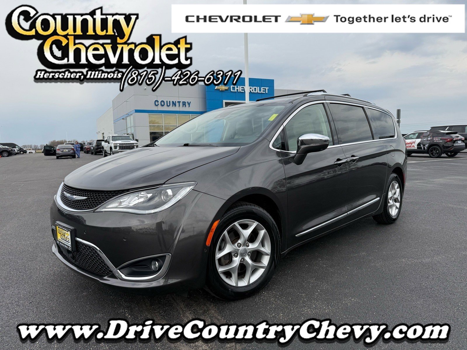 Used 2020 Chrysler Pacifica Limited w/ Advanced Safetytec Group FWD image 1