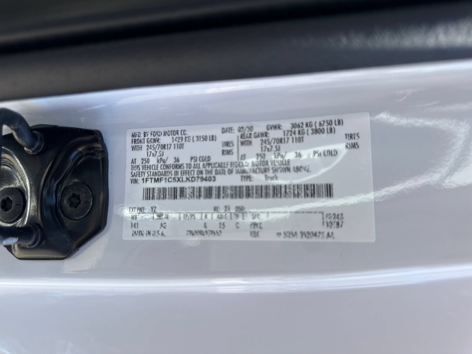Used 2020 Ford F150 XL w/ Equipment Group 101A Mid RWD image 30