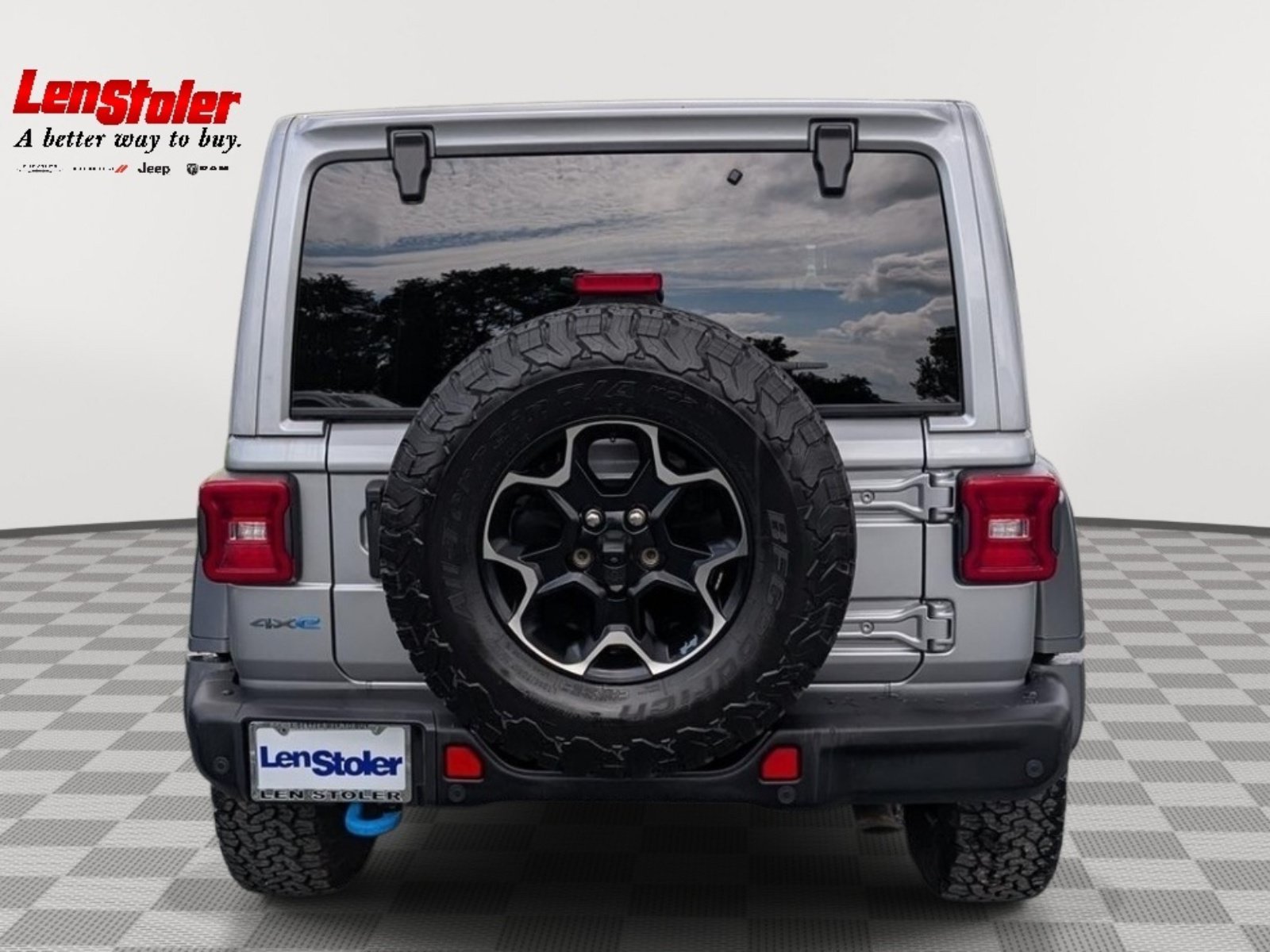 Used 2021 Jeep Wrangler Unlimited Rubicon 4xe w/ Steel Bumper Group AWD/4WD image 4
