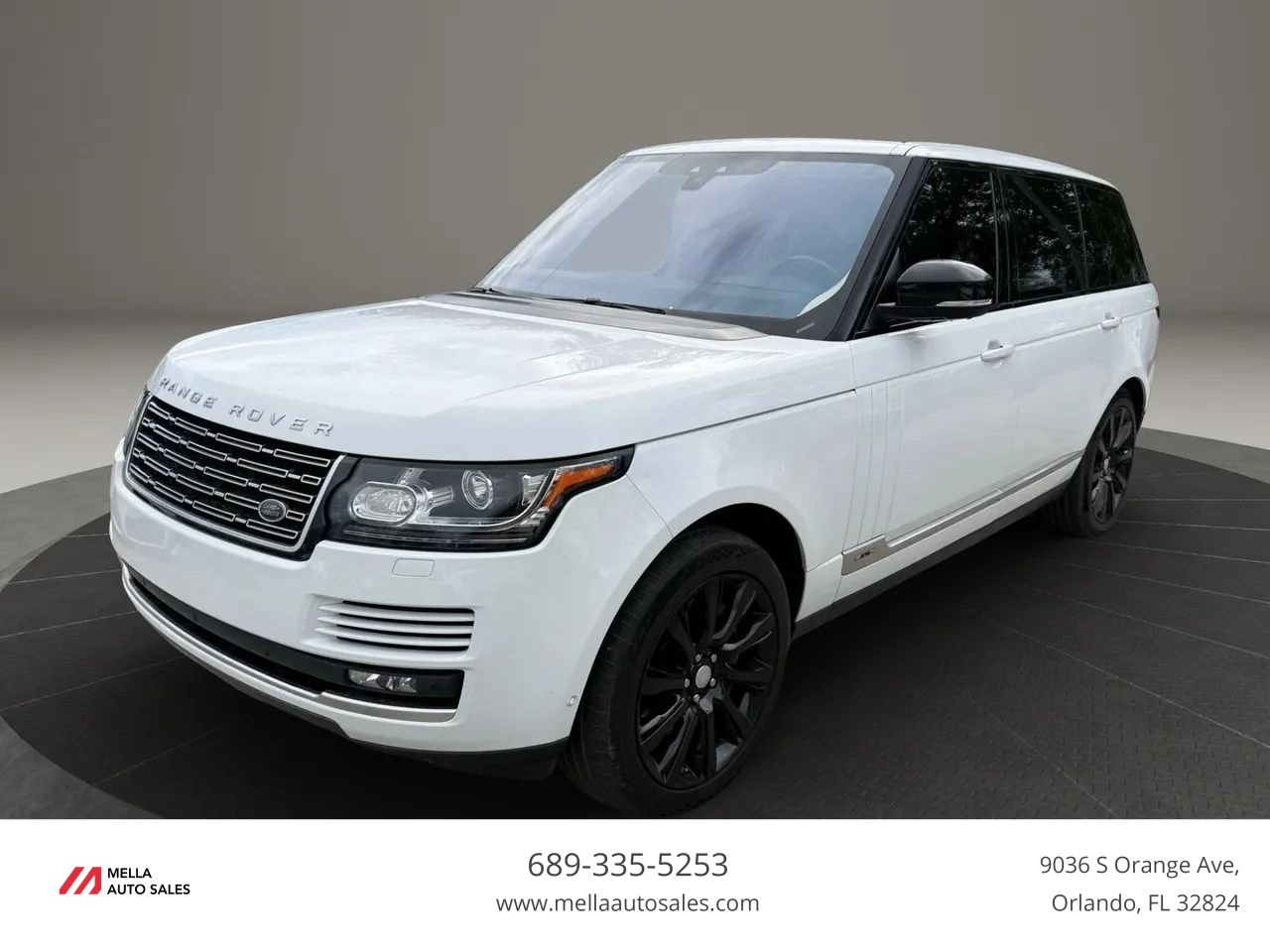 Used 2017 Land Rover Range Rover Long Wheelbase Supercharged AWD/4WD image 1