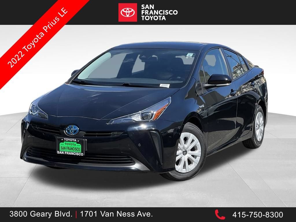 Certified 2022 Toyota Prius LE FWD image 1