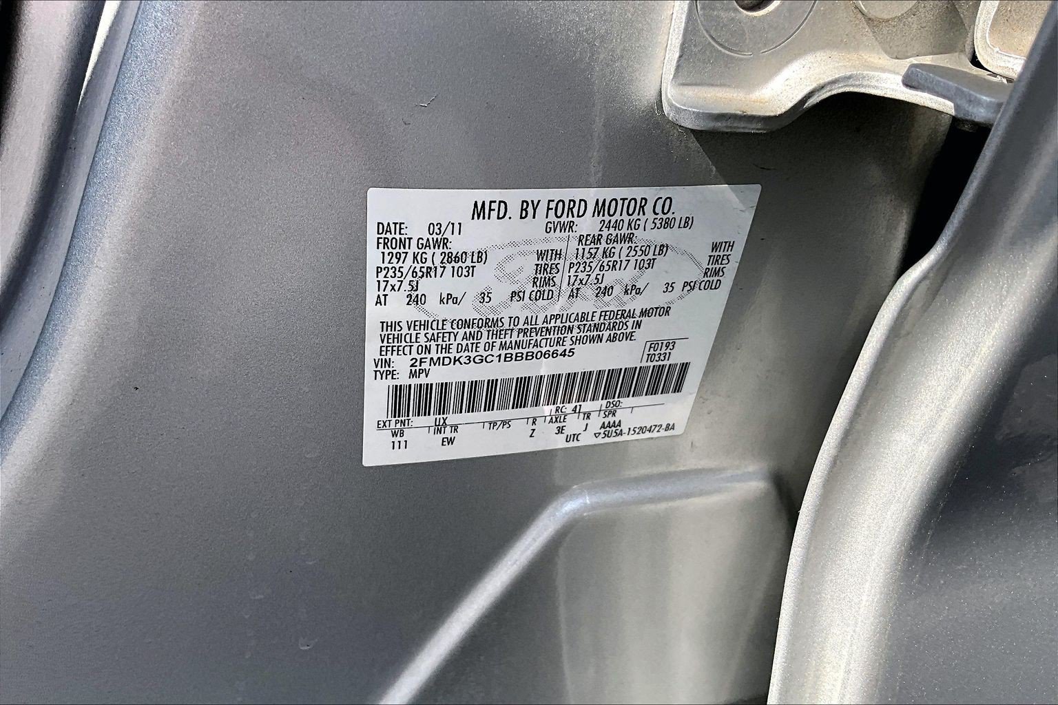 Used 2011 Ford Edge SE FWD image 32