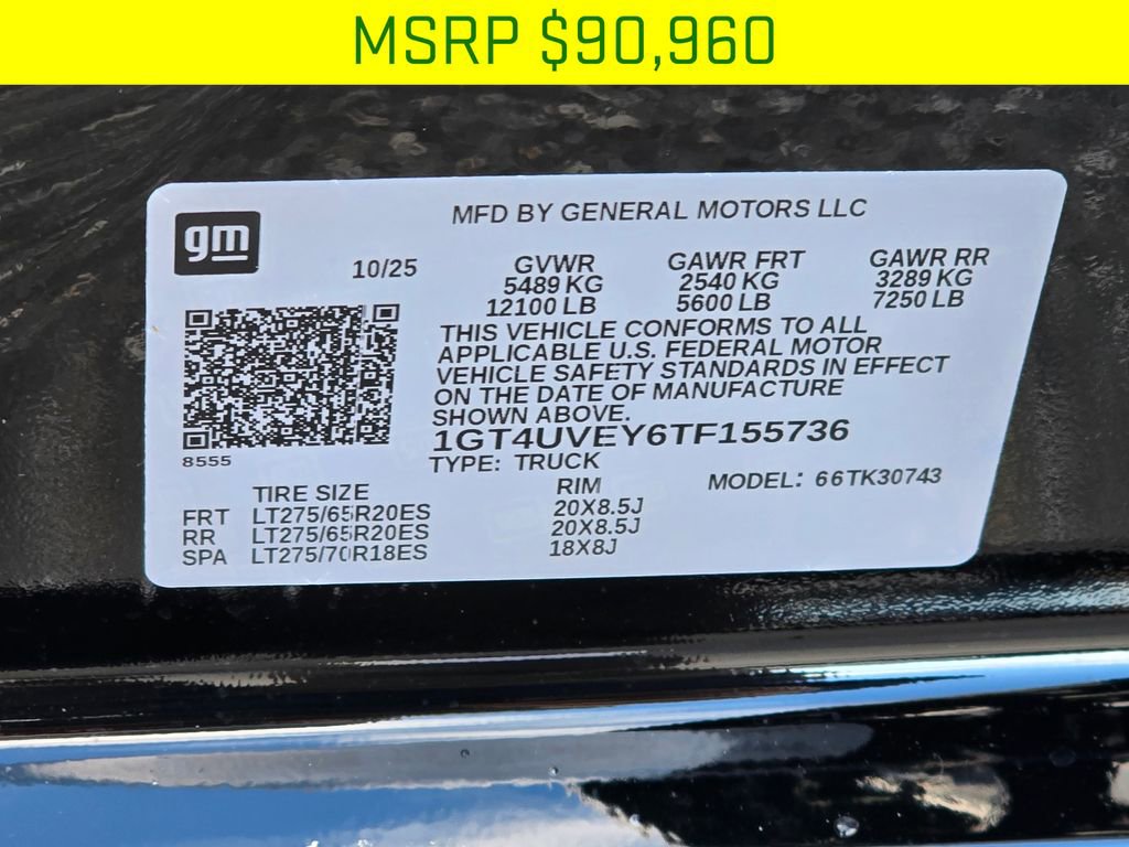 New 2026 GMC Sierra 3500 AT4 w/ AT4 Premium Plus Package AWD/4WD image 46