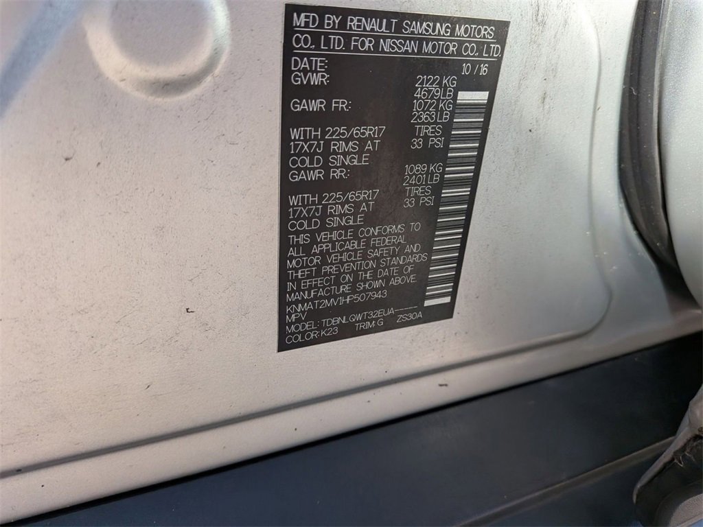 Used 2017 Nissan Rogue SV image 31