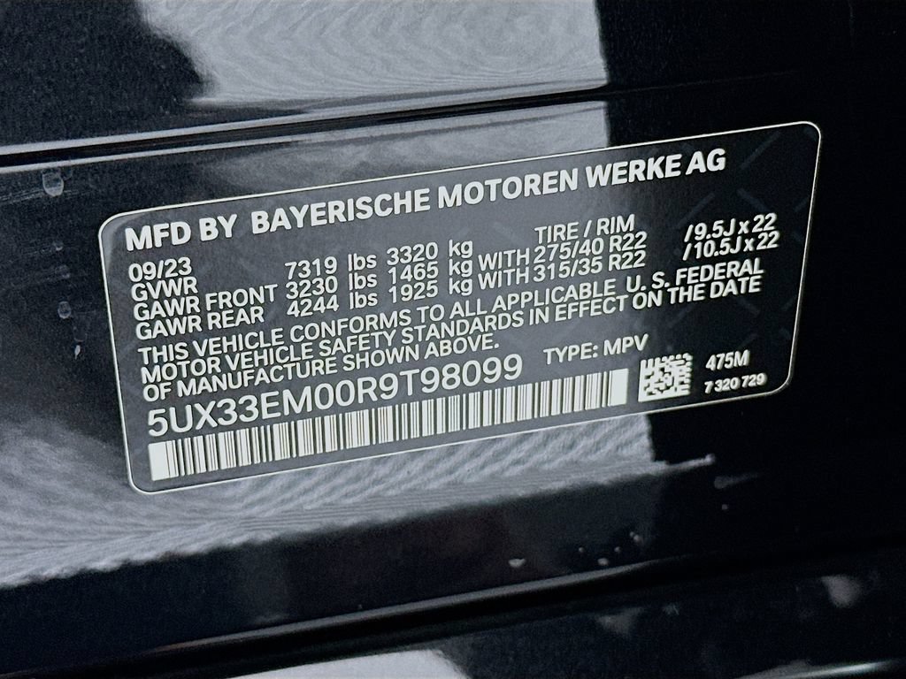 Used 2024 BMW X7 M60i w/ Executive Package AWD/4WD image 36
