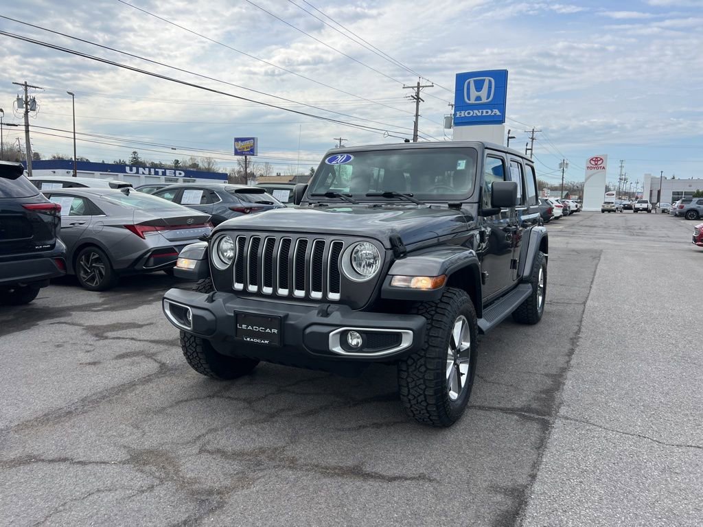Used 2020 Jeep Wrangler Unlimited Sahara AWD/4WD video 1