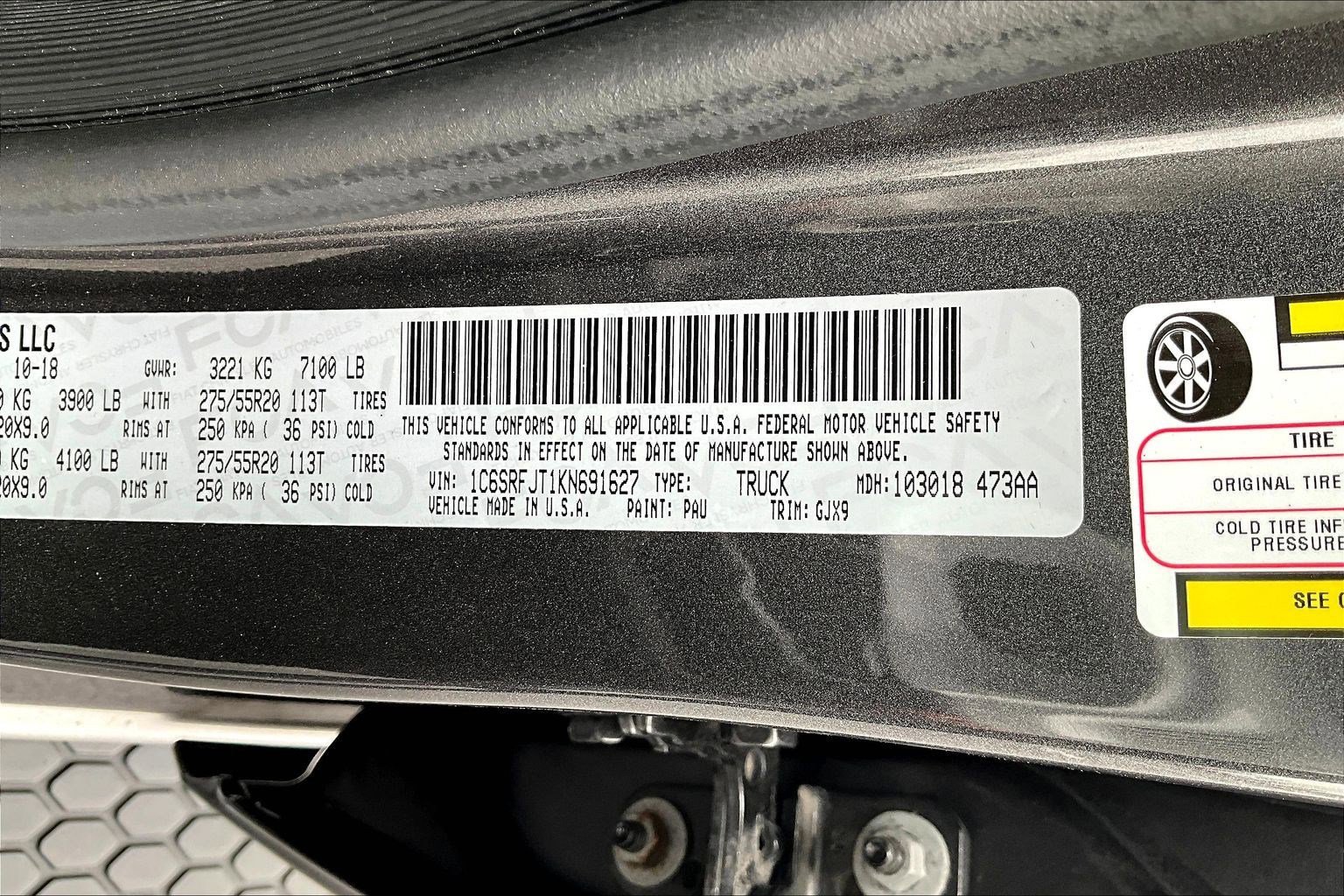 Used 2019 RAM 1500 Laramie image 21