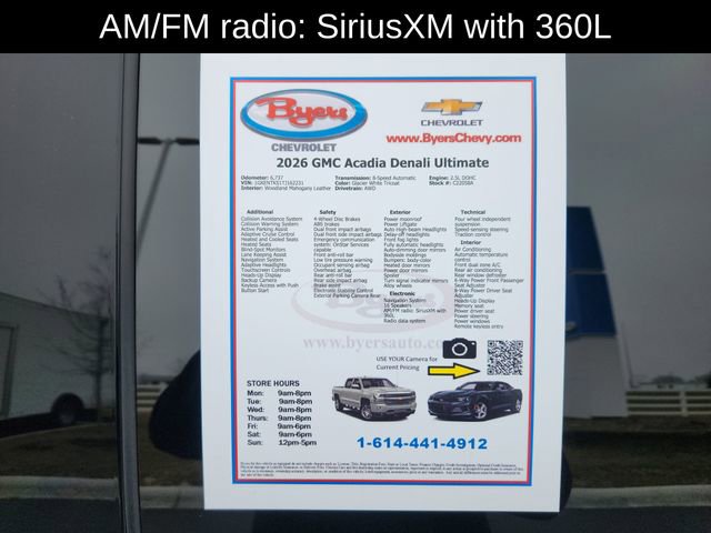 Used 2026 GMC Acadia Denali Ultimate image 12