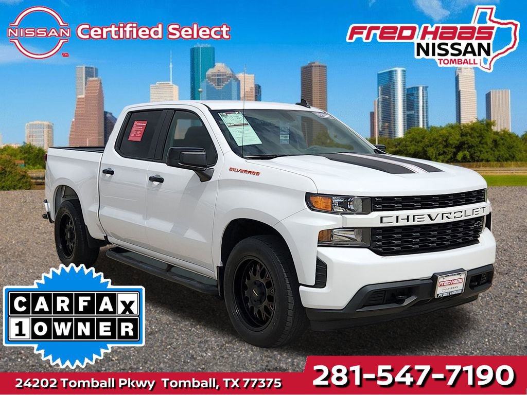 Used 2020 Chevrolet Silverado 1500 Custom w/ Custom Value Package image 1