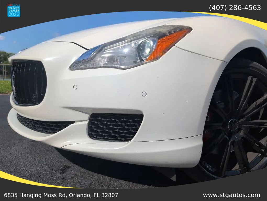 Used 2016 Maserati Quattroporte GTS RWD image 35