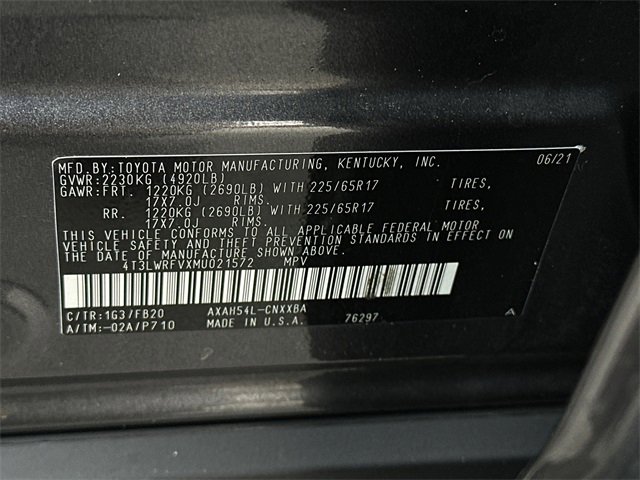 Certified 2021 Toyota RAV4 LE image 29