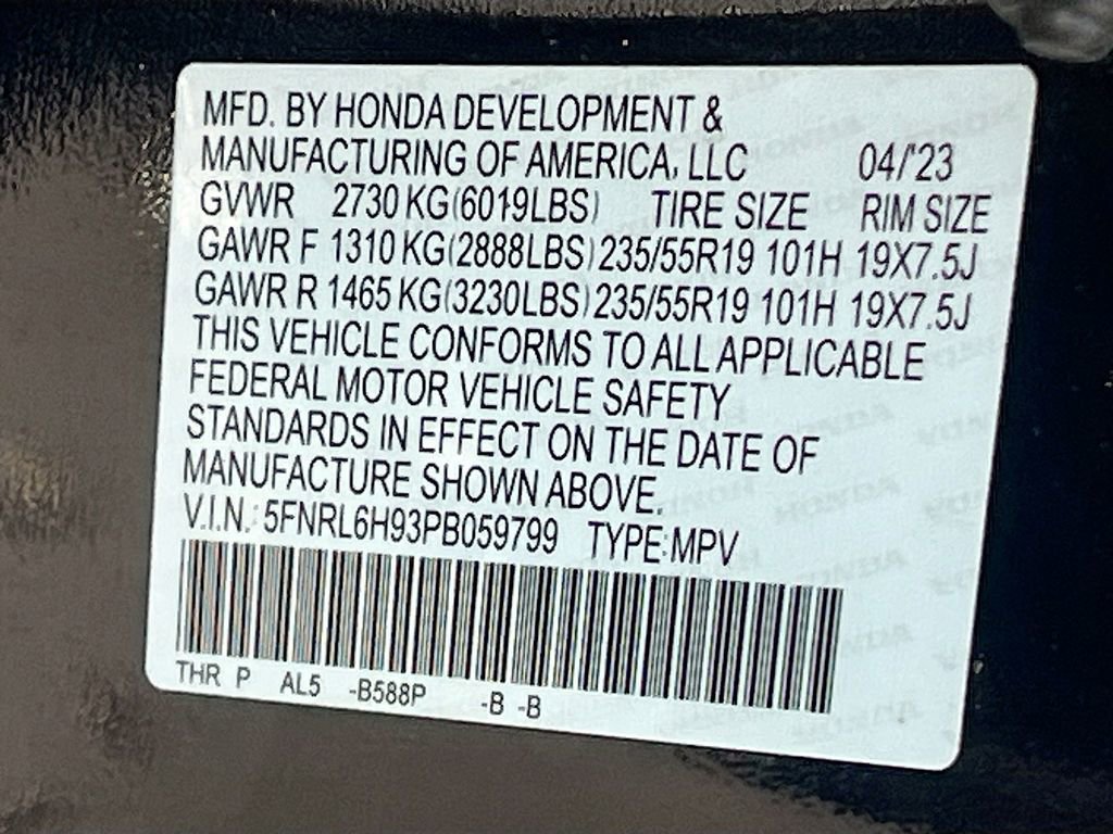 Used 2023 Honda Odyssey Elite image 36