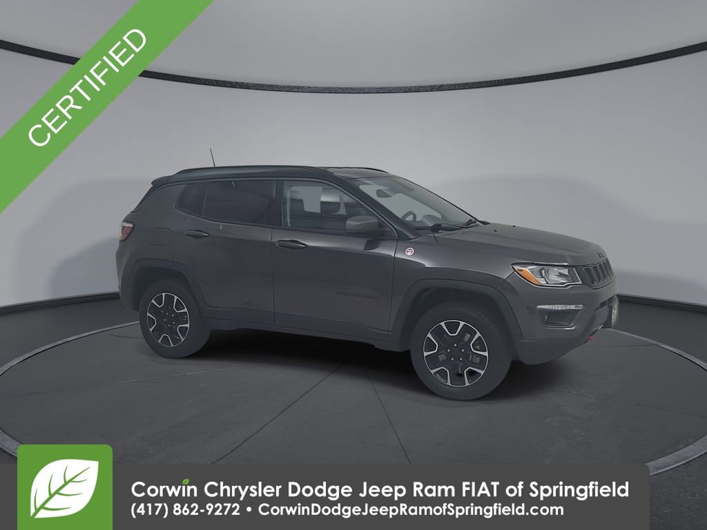 Certified 2020 Jeep Compass Trailhawk w/ Cold Weather Group image 2