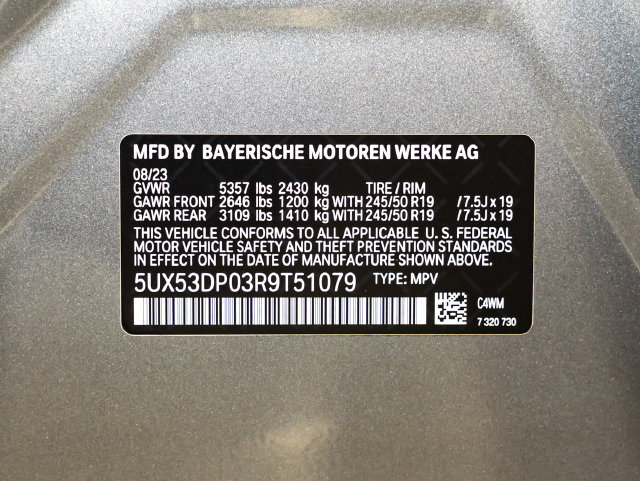 Used 2024 BMW X3 xDrive30i w/ Premium Package AWD/4WD image 23