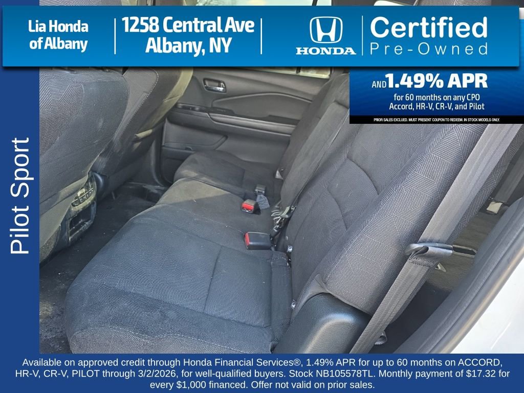 Certified 2022 Honda Pilot Sport image 22